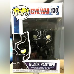 Captain America Civil War Black Panther Pop !